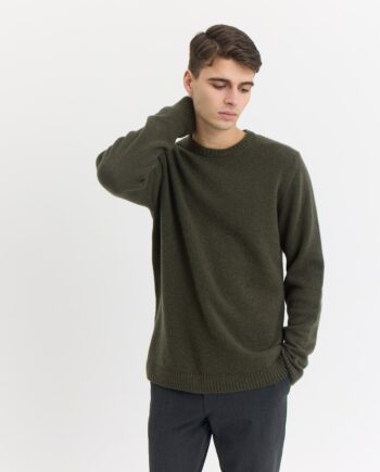 Franz  -neck Wool Knit
