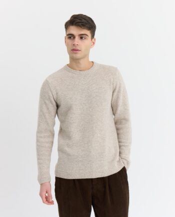 Franz  -neck Wool Knit