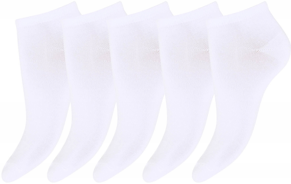 Decoy  -pak Sneaker Strømper Bambus White