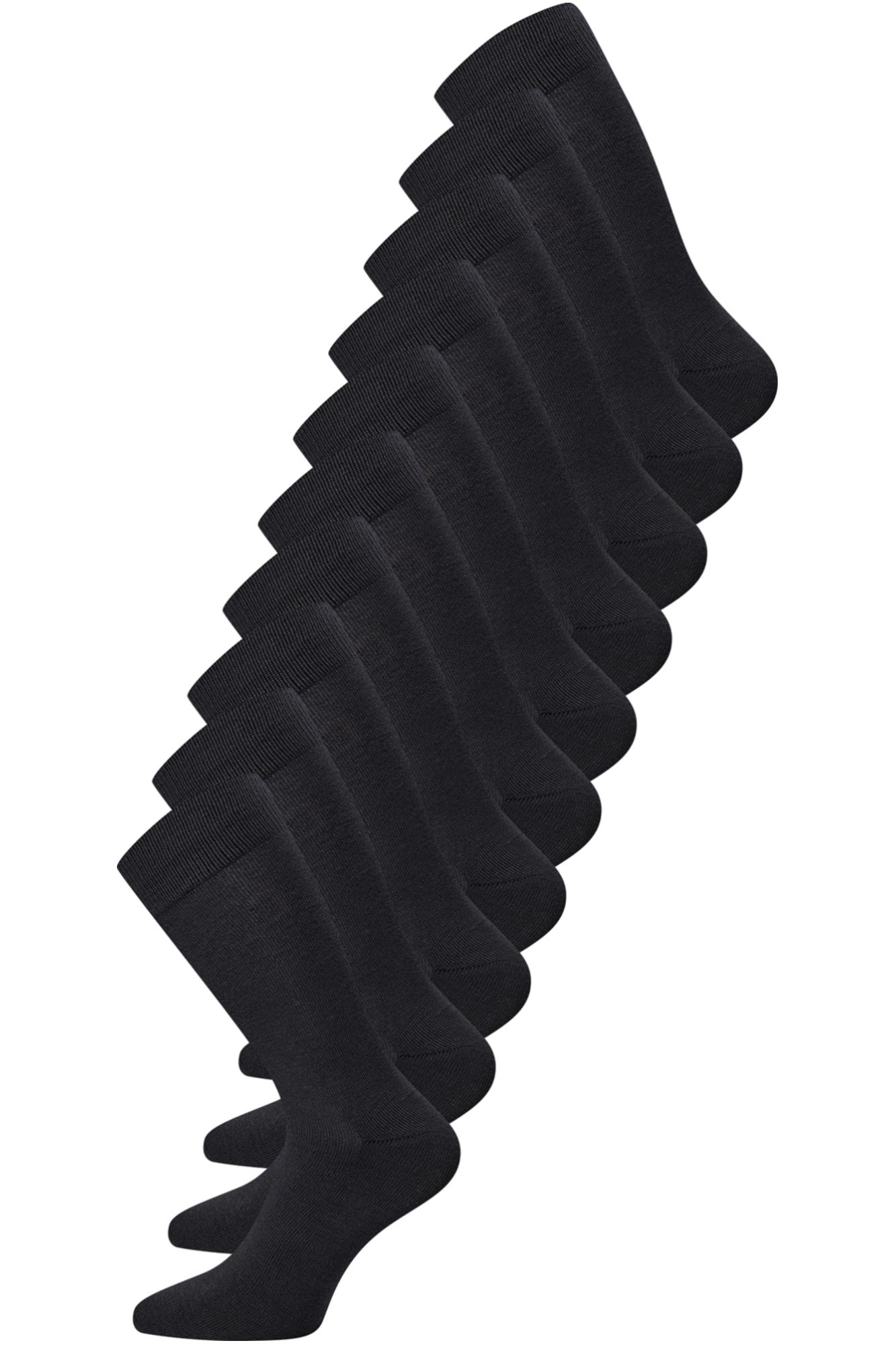 Bambus Strømper 10-pak  Claudio  Dark Grey 40-47