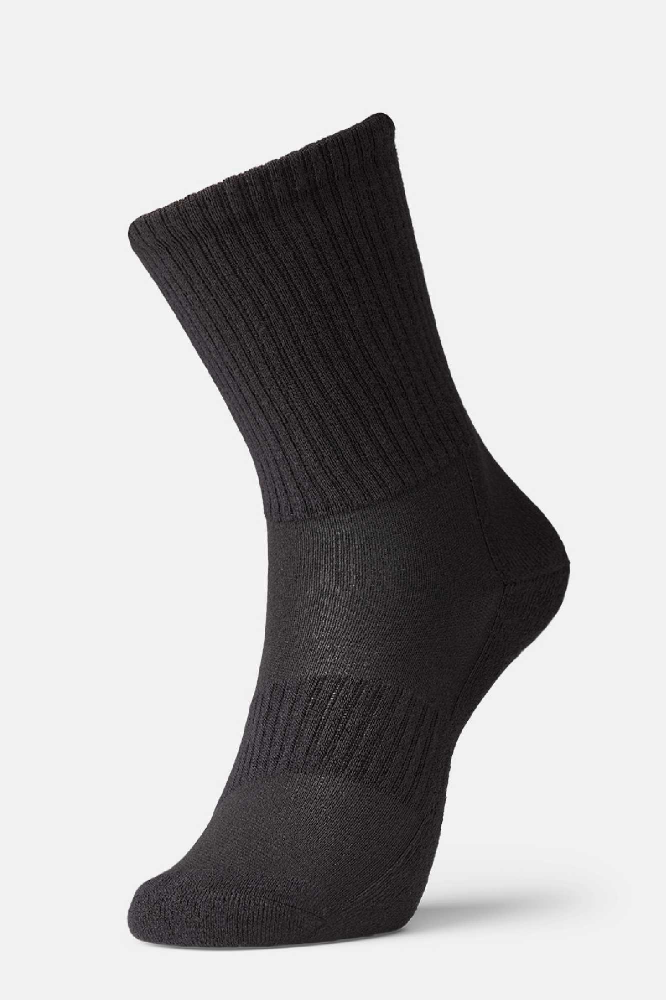 Bambus Tennisstrømper   Iq Sox  Sort 37-40
