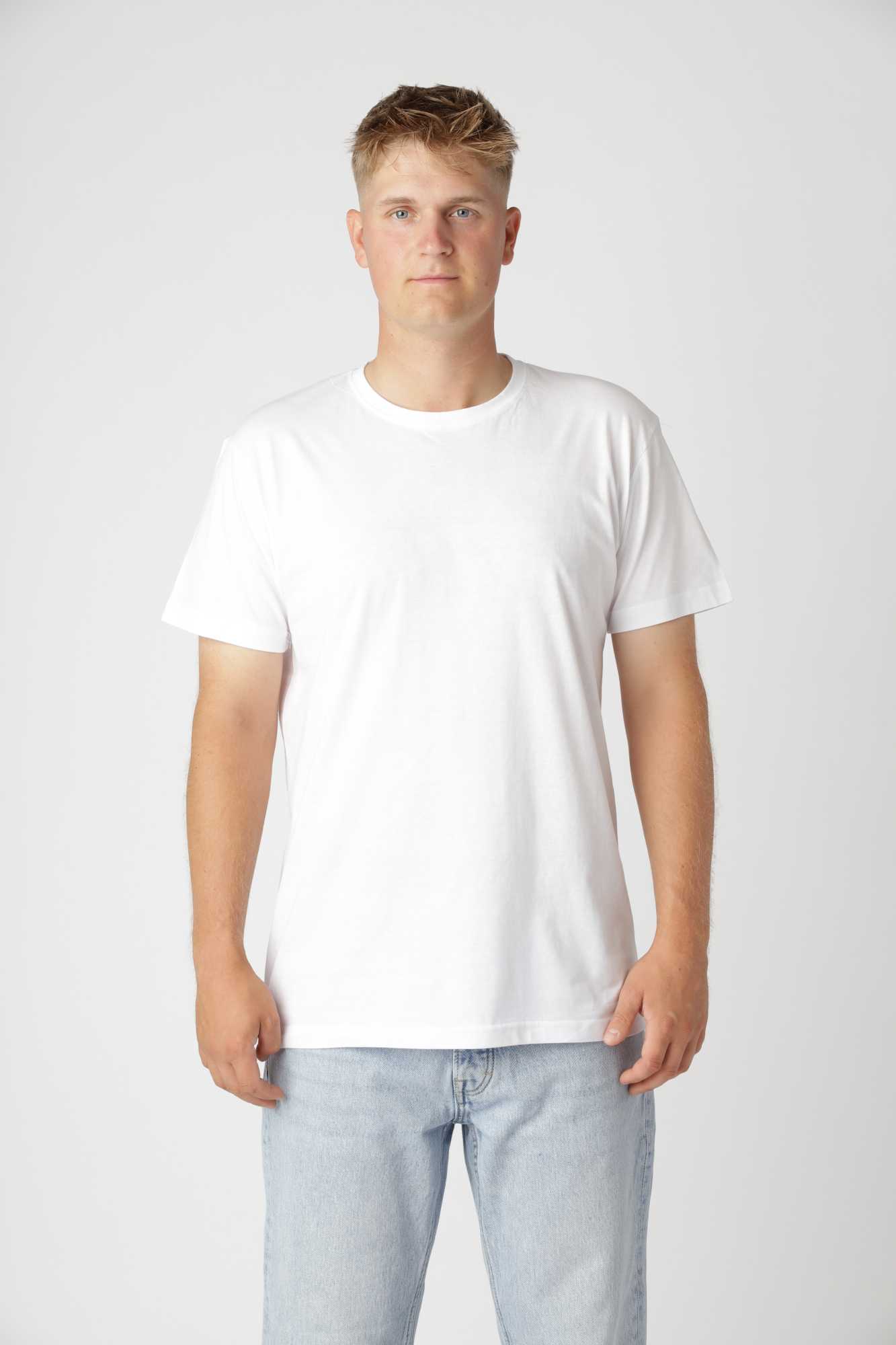 Basic -shirt Hvid Xs