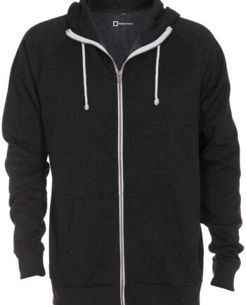 Basic Zip-up Hoodie  Antracit Xs