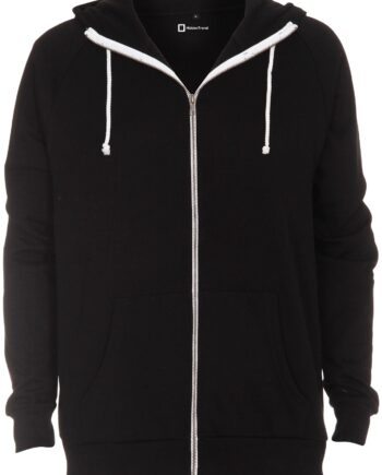 Basic Zip-up Hoodie  Sort Xs