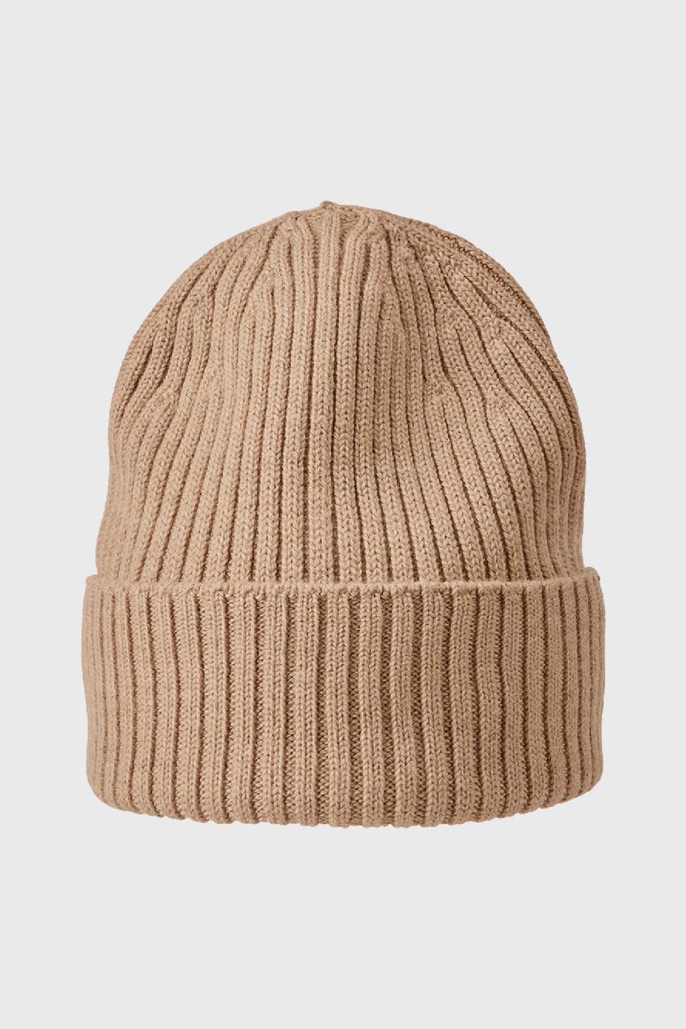 Beanie Merino Camel