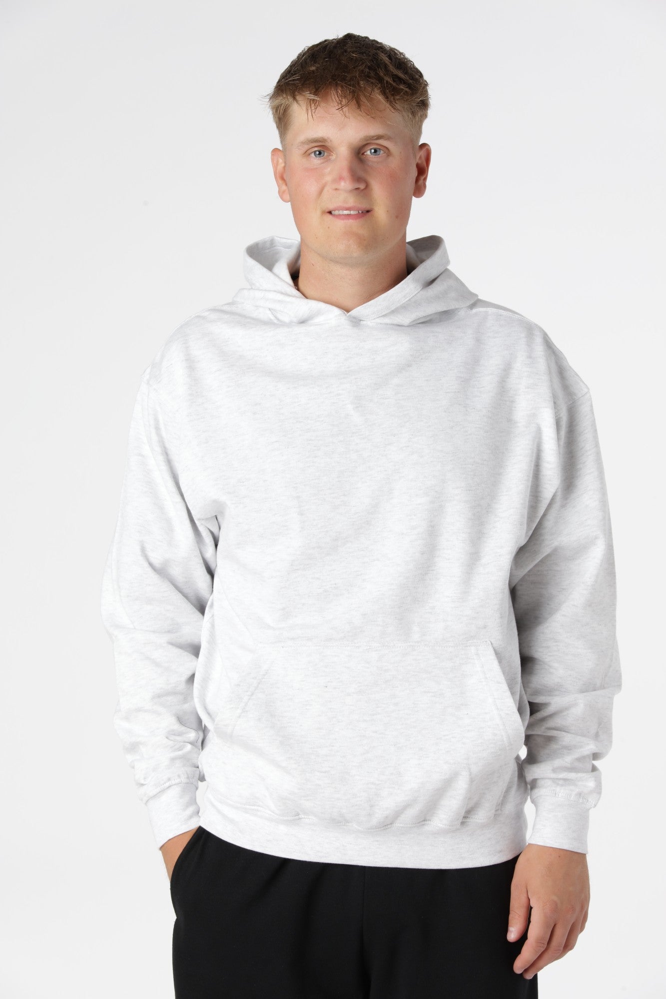 Classic Hoodie  Grå Xs