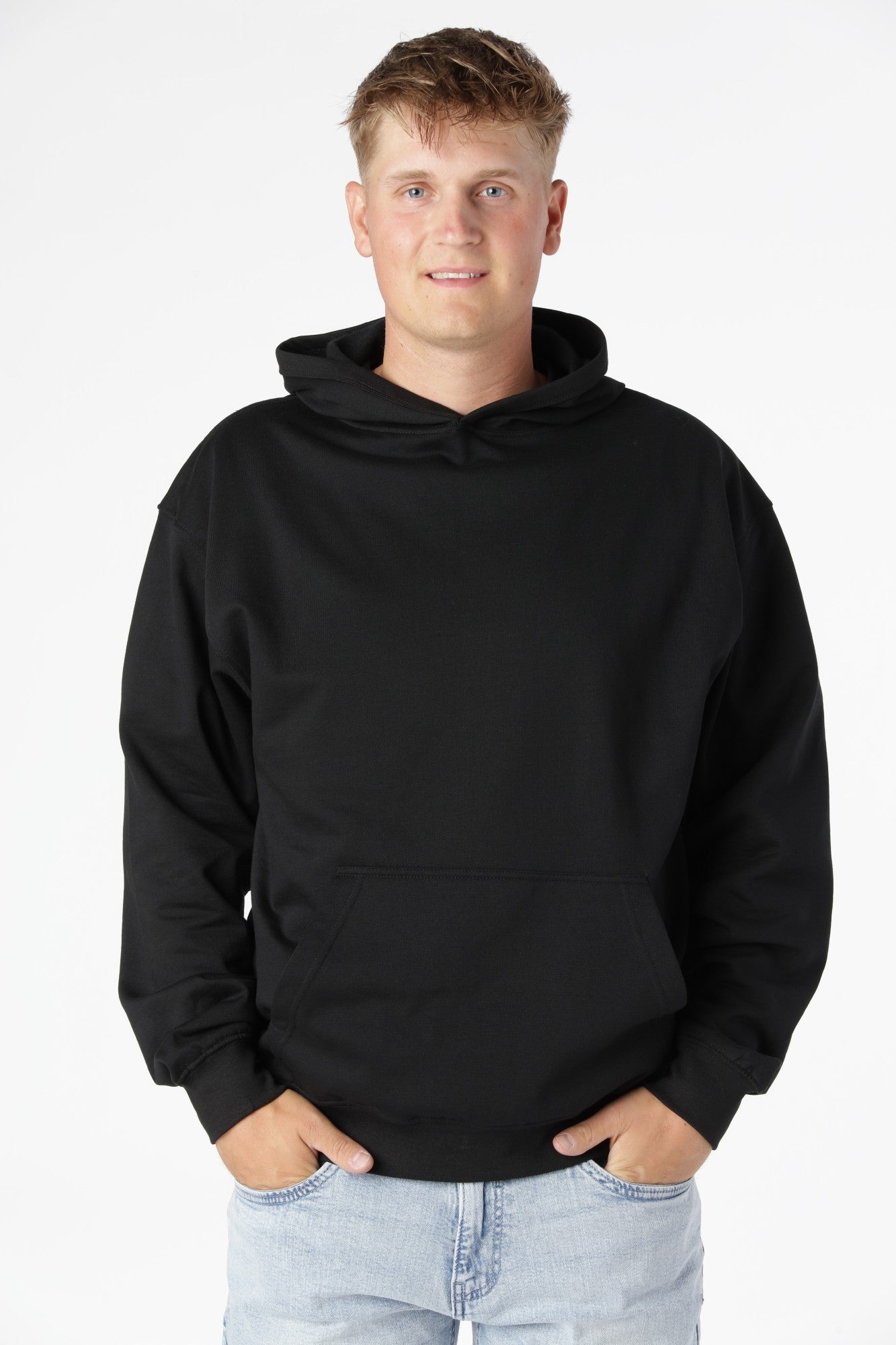 Classic Hoodie  Sort Xs