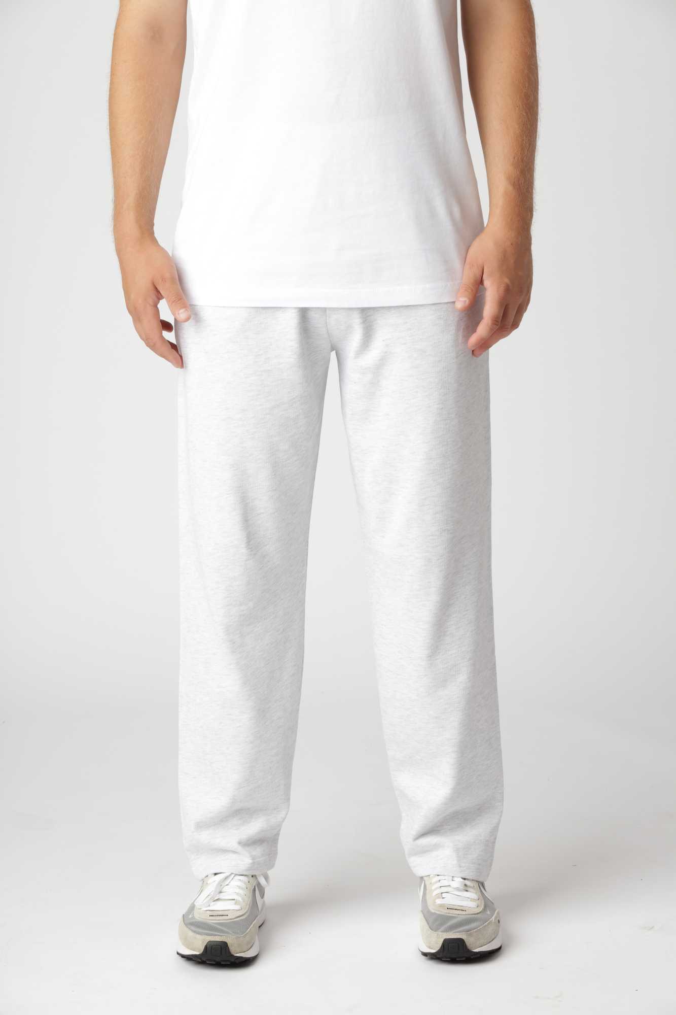 Classic Straight Sweatpants Grå Xs