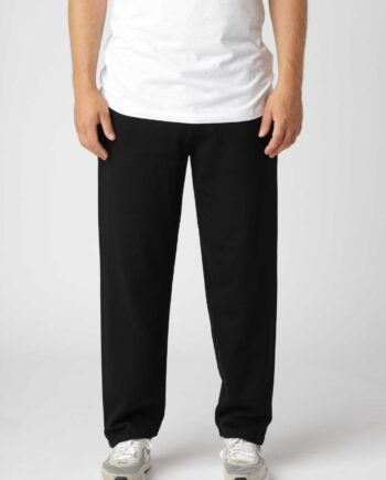 Classic Straight Sweatpants Sort Xs