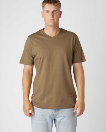 Classic  -shirt  -hals  Army
