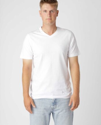 Classic  -shirt  -hals  Hvid