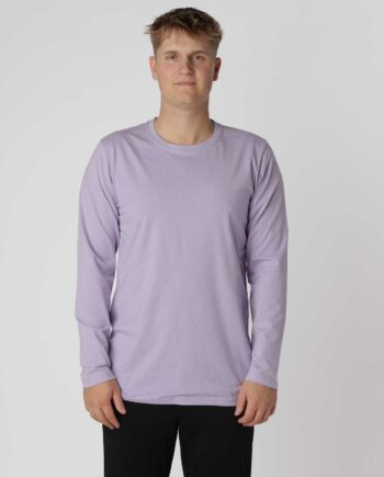 Essential Langærmet  -shirt  Lavender