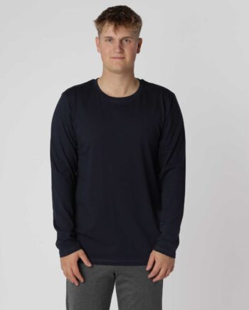 Essential Langærmet  -shirt  Navy