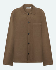 Flynn Knit Shirt 3818 Shitake