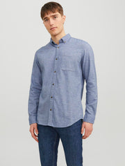 Jjeclassic Melange Shirt Ls Noos