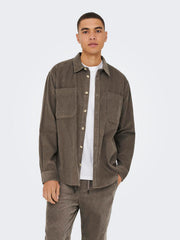 Onsalp Rlx 2pkt Washd Cord Ls Shirt Noos