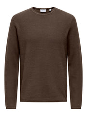 Onseric Reg 12 Struc Crew Knit Noos