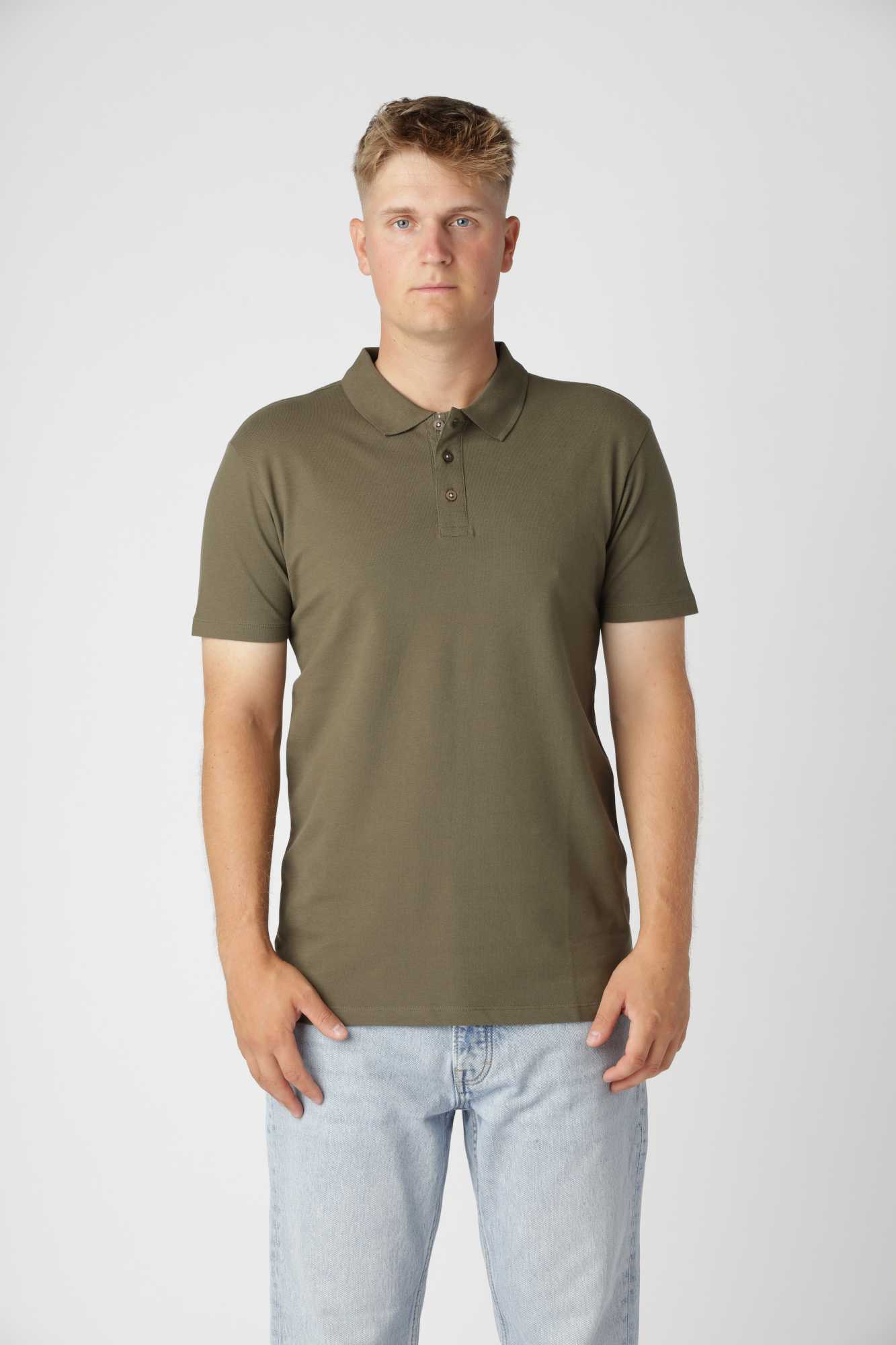 Polo Shirt Shape New Army