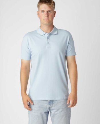 Polo Shirt Shape  Sky Blue