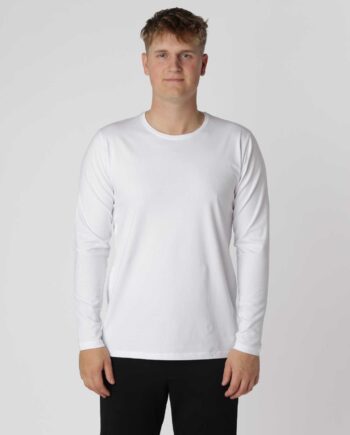 Shape Langærmet  -shirt  Hvid