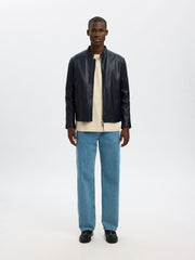 Slharchive Classic Leather Jkt Noos