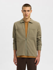 Slhjackie Sweat Zip Jacket Noos