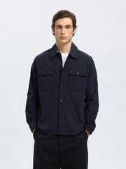Slhreg Lorent Bi-stretch Overshirt Noos