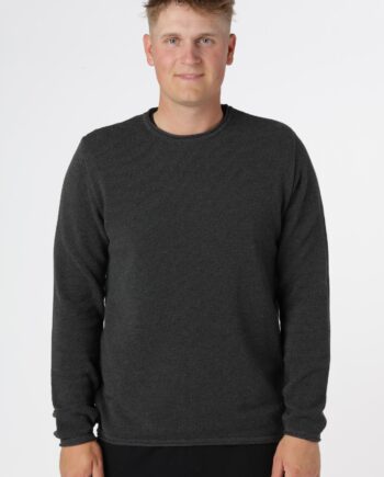 Striktrøje Pep  Charcoal Mix