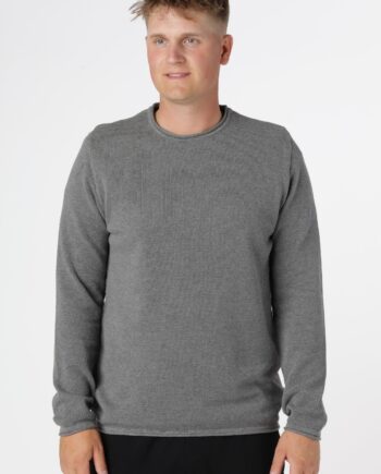 Striktrøje Pep  Lt Grey Mix