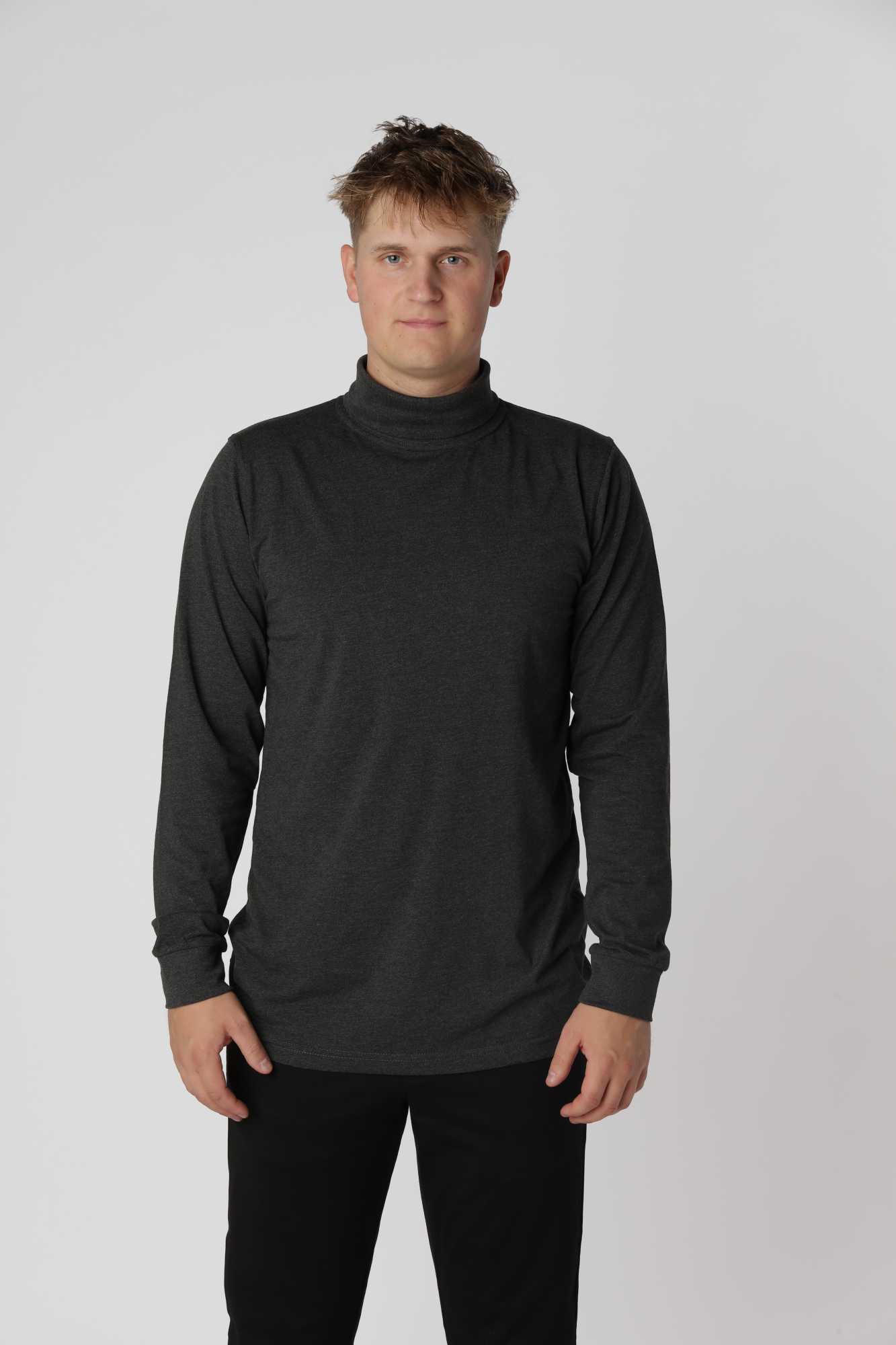 Turtleneck -shirt Classic Antracit
