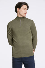 Ecovero Half Zip     Knit