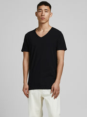 Jacbasic  -neck Tee Ss   Pack Noos