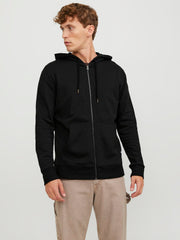 Jjebasic Sweat Zip Hood Noos