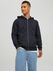 Jjestar Basic Sweat Zip Hood Noos