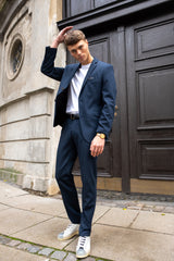 Mens Traveller Blazer In Modern Fit