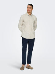 Onscaiden Life Ls Solid Linen Blend Noos