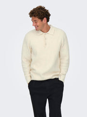 Onsdale Rlx Ls Polo Knit Noos