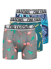 Onsfitz Aop Wb Bold Boxer  -pack Noos