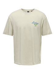 Onskeane Rlx Ss Print Tee Noos