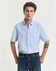 Reg Linen Ss Shirt