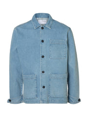 Slh-jeremy Reg Denim Overshirt