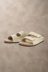 Slhbastian Suede Strap Slider
