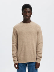 Slhneil Ls Knit Neps Crew Neck