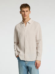 Slhregkylian-linen Shirt Ls Classic Noos