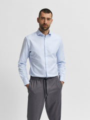 Slhslim-ethan Shirt Ls Cut Away Noos