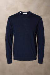 Slhtray Ls Knit Merino Crew Neck Noos