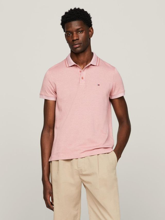 Pretwist Mouline Slim Fit Polo