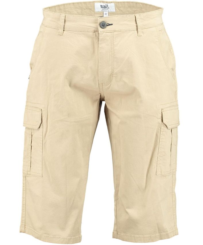 Salt Stretch Twill Cargo Capri
