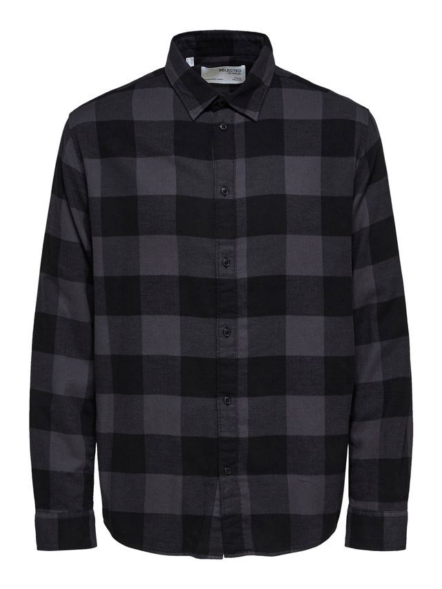 Slhregbox Shirt Ls Check