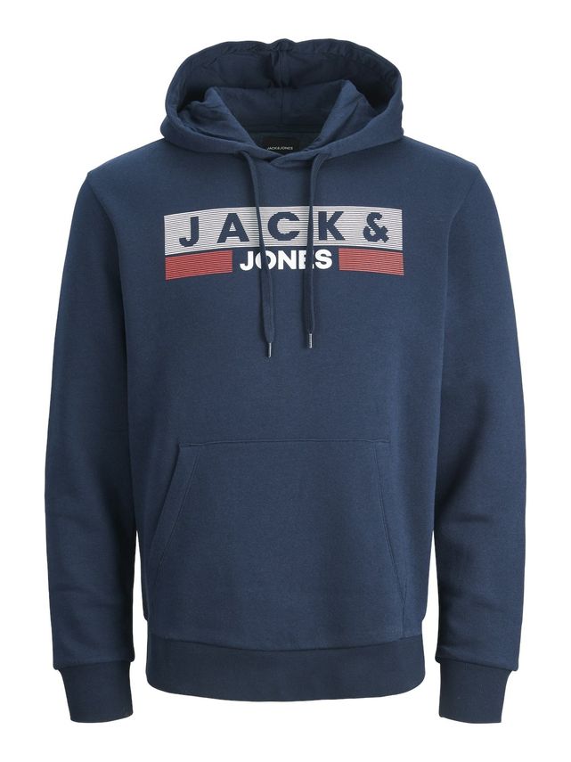 Jjecorp Logo Sweat Hood Noos Pls